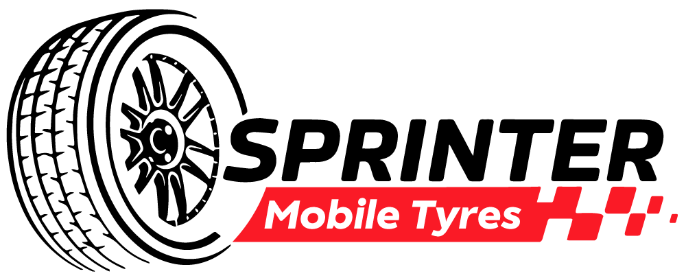 Sprinter Mobile Tyres logo design - sprinter mobile Tire Limited